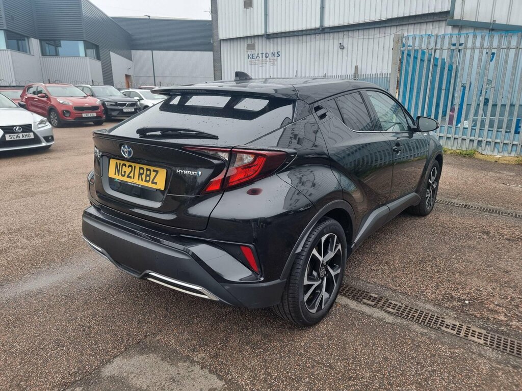 Toyota C-Hr 2.0 Vvt-h Design Cvt Euro 6 Ss NG21RBZ Black #4