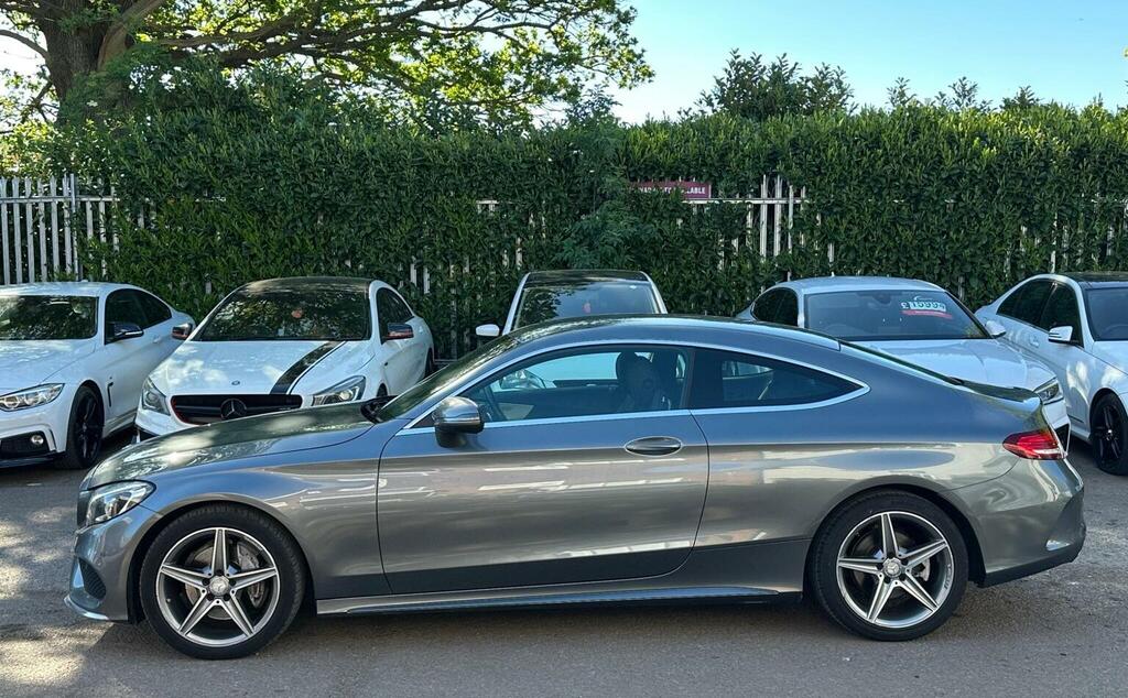 Mercedes-Benz C Class Coupe 2.1 C220d Amg Line G-tronic Euro 6 Ss LR66WMK Grey #5