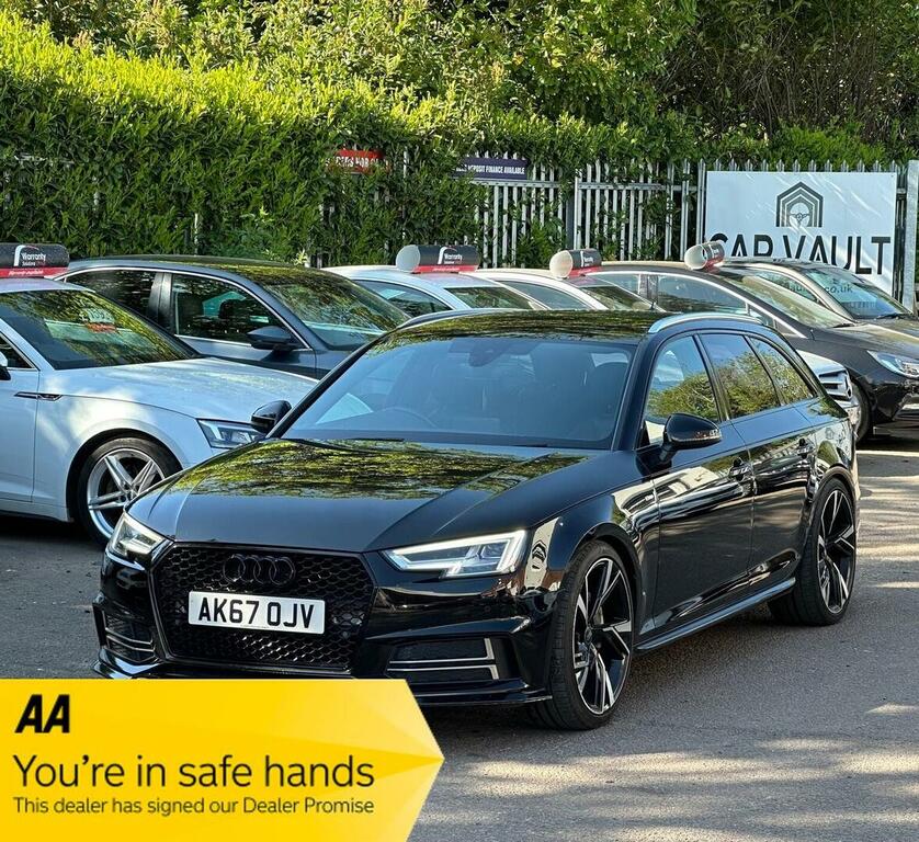 Audi A4 Avant Estate 2.0 Tdi Ultra S Line Euro 6 Ss 2017 Black