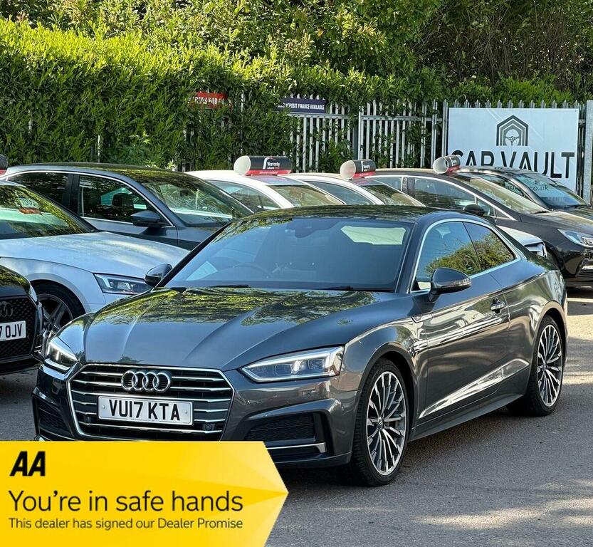 Audi A5 Coupe 2.0 Tdi S Line S Tronic Euro 6 Ss 20 Grey