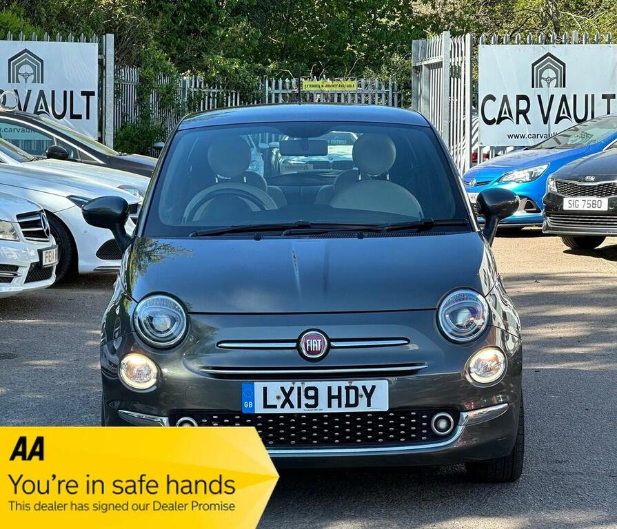 Fiat 500 Hatchback 1.2 Star Euro 6 Ss 201919 LX19HDY Grey #3