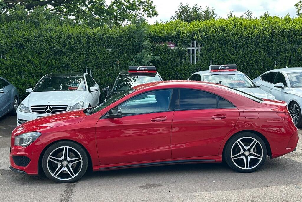Mercedes-Benz CLA Class Saloon 2.1 Cla220 Cdi Amg Sport Coupe 7G-dct Euro BK14KXB Red #6