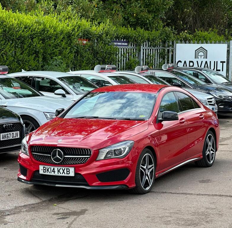 Mercedes-Benz CLA Class Saloon 2.1 Cla220 Cdi Amg Sport Coupe 7G-dct Euro BK14KXB Red #5