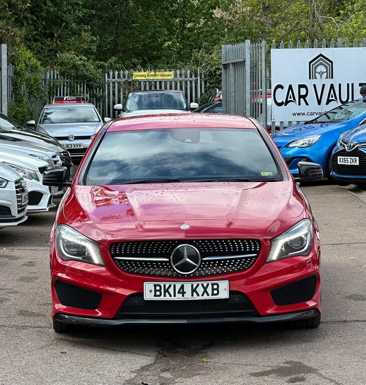 Mercedes-Benz CLA Class Saloon 2.1 Cla220 Cdi Amg Sport Coupe 7G-dct Euro BK14KXB Red #4