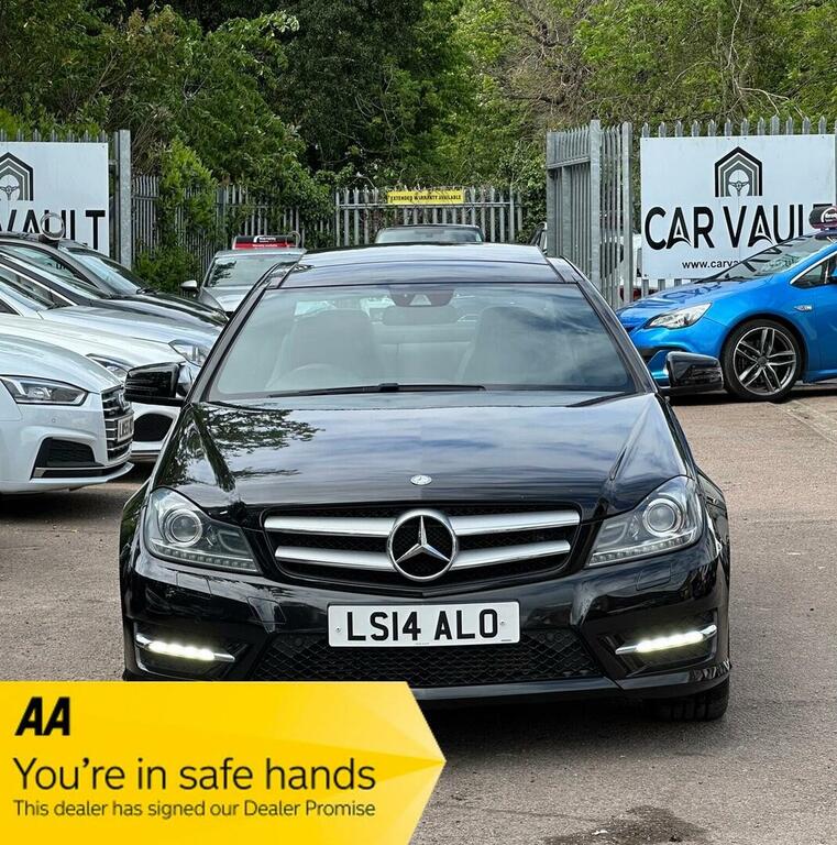 Mercedes-Benz C Class Coupe 2.1 C250 Cdi Amg Sport Edition G-tronic Eur LS14ALO Black #2
