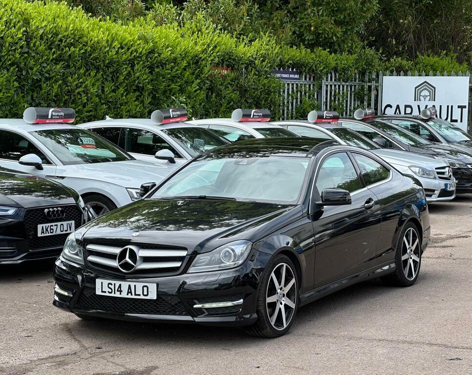 Mercedes-Benz C Class Coupe 2.1 C250 Cdi Amg Sport Edition G-tronic Eur LS14ALO Black #4