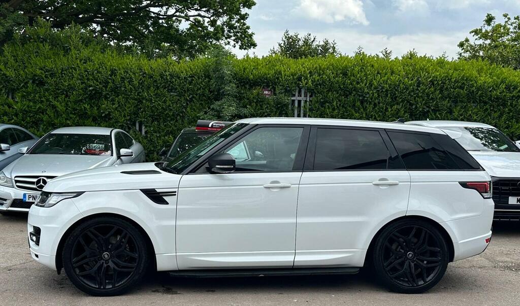 Land Rover Range Rover Sport Suv 3.0 Sd V6 Hse Dynamic 4Wd Euro 6 Ss SM65NXC White #6