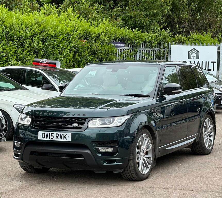 Land Rover Range Rover Sport Suv 3.0 Sd V6 Dynamic 4Wd Euro OV15RVK Green #4