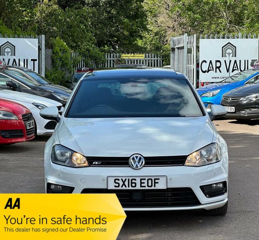 Volkswagen Golf Hatchback 2.0 Tdi Bluemotion Tech R-line Edition D SX16EOF White #3