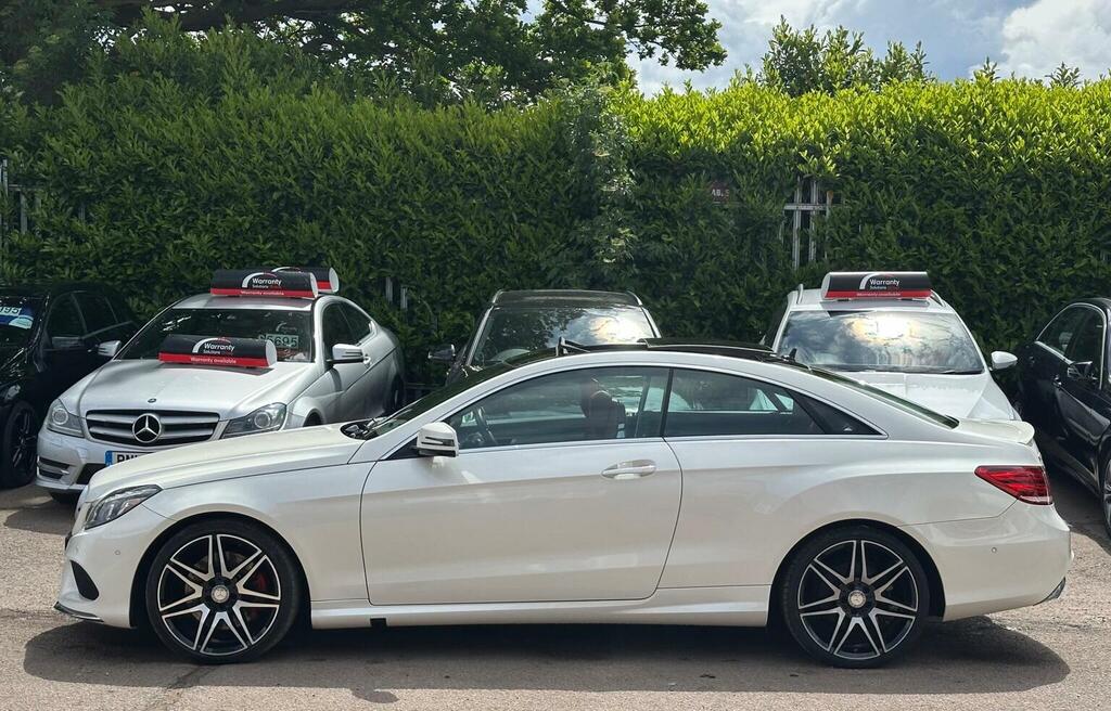 Mercedes-Benz E Class Coupe 3.5 E400 V6 Amg Line G-tronic Euro 6 Ss OU15RYH White #5