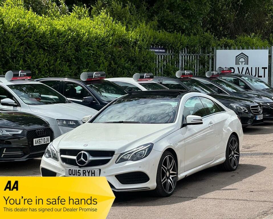 Mercedes-Benz E Class Coupe 3.5 E400 V6 Amg Line G-tronic Euro 6 Ss White