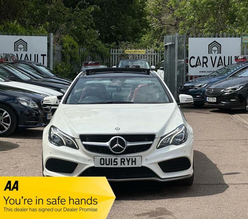 Mercedes-Benz E Class Coupe 3.5 E400 V6 Amg Line G-tronic Euro 6 Ss OU15RYH White #3