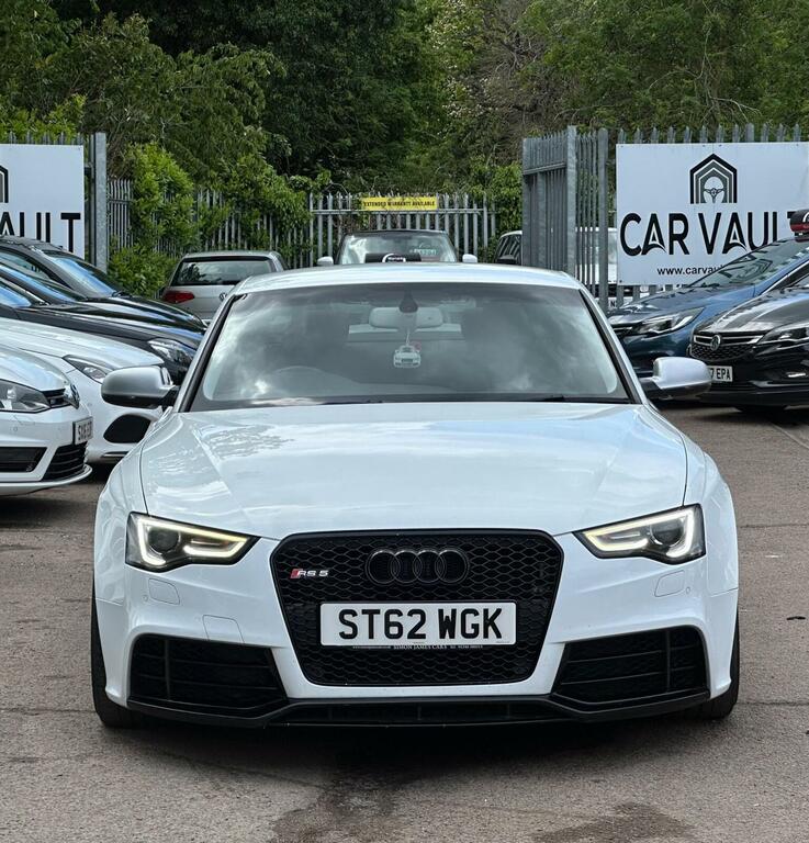 Audi RS5 Coupe 4.2 Fsi V8 S Tronic Quattro Euro 5 2012 White #3