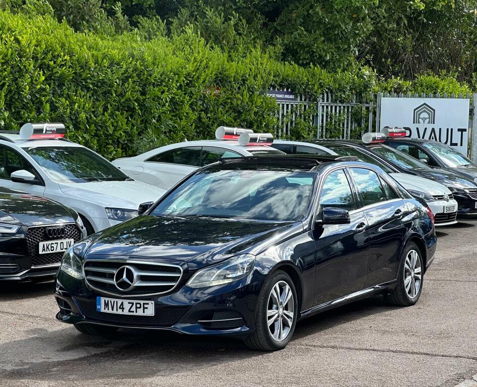 Mercedes-Benz E Class Saloon 2.1 E220 Cdi Se G-tronic Euro 5 Ss MV14ZPF Blue #4