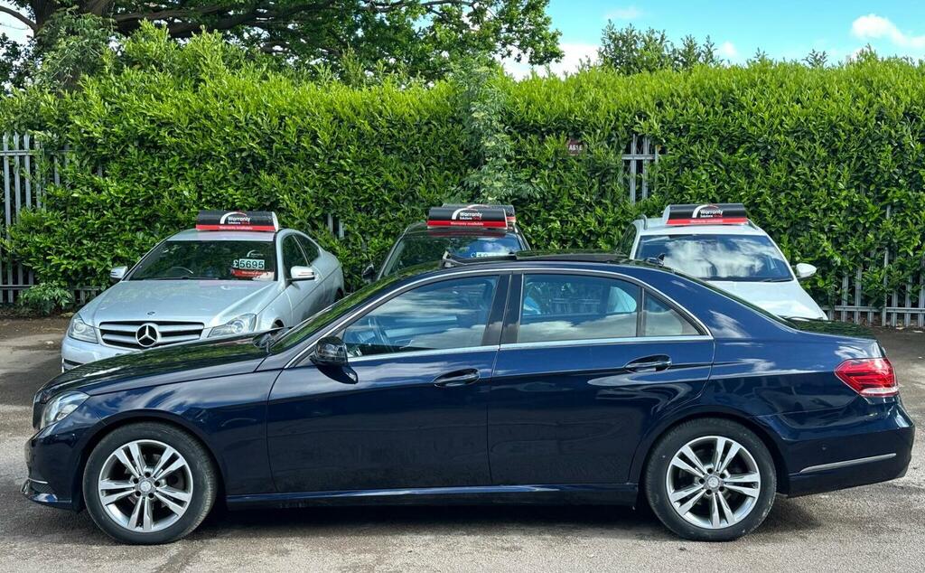 Mercedes-Benz E Class Saloon 2.1 E220 Cdi Se G-tronic Euro 5 Ss MV14ZPF Blue #5