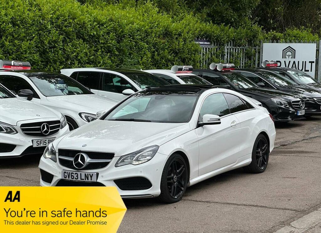 Mercedes-Benz E Class Coupe 2.1 E250 Cdi Amg Sport G-tronic Euro 5 Ss White