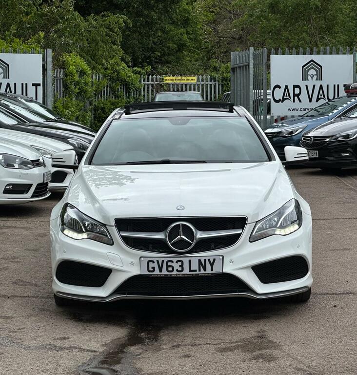 Mercedes-Benz E Class Coupe 2.1 E250 Cdi Amg Sport G-tronic Euro 5 Ss GV63LNY White #2