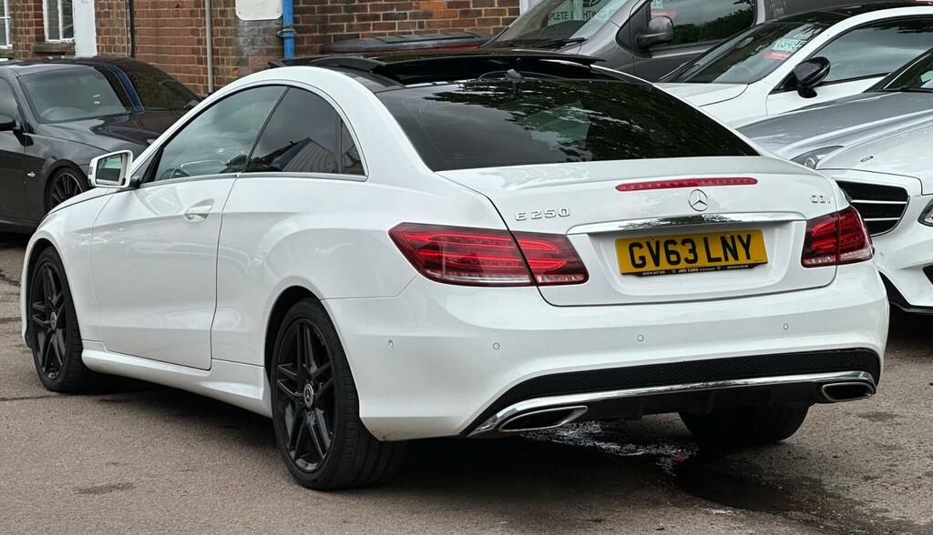 Mercedes-Benz E Class Coupe 2.1 E250 Cdi Amg Sport G-tronic Euro 5 Ss GV63LNY White #6