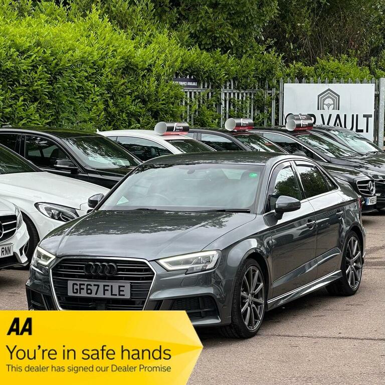Audi A3 Saloon 1.5 Tfsi Cod S Line S Tronic Euro 6 Ss 4 GF67FLE Grey #2