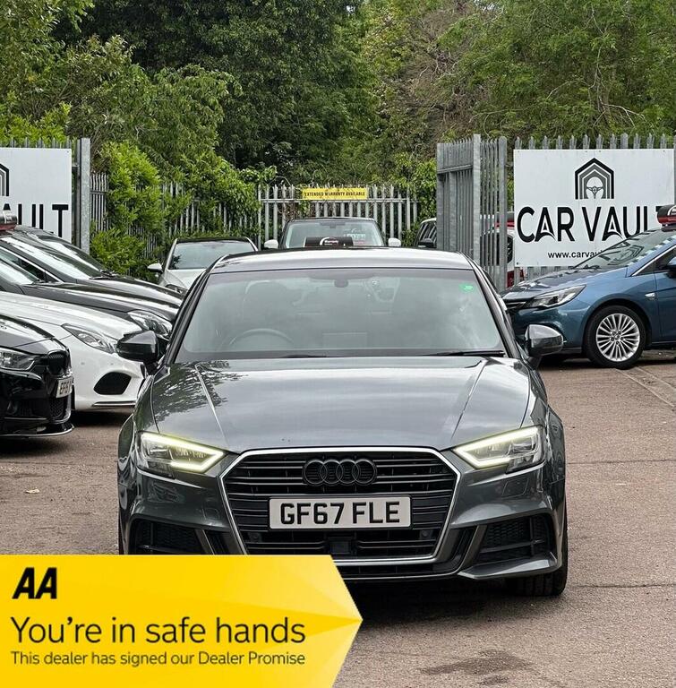 Audi A3 Saloon 1.5 Tfsi Cod S Line S Tronic Euro 6 Ss 4 GF67FLE Grey #4