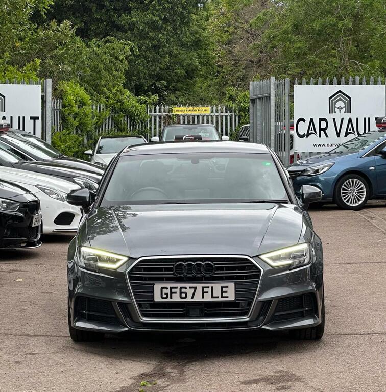 Audi A3 Saloon 1.5 Tfsi Cod S Line S Tronic Euro 6 Ss 4 GF67FLE Grey #3