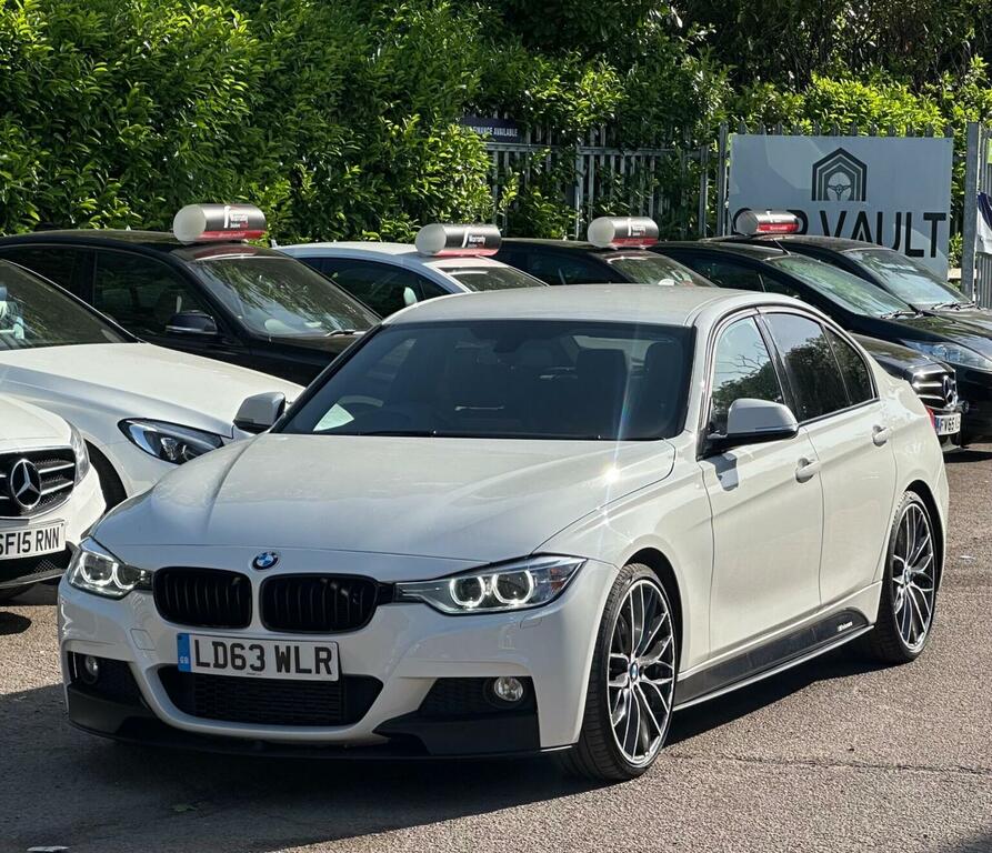 BMW 3 Series Saloon 2.0 320D M Sport Euro 5 Ss 201 LD63WLR White #5