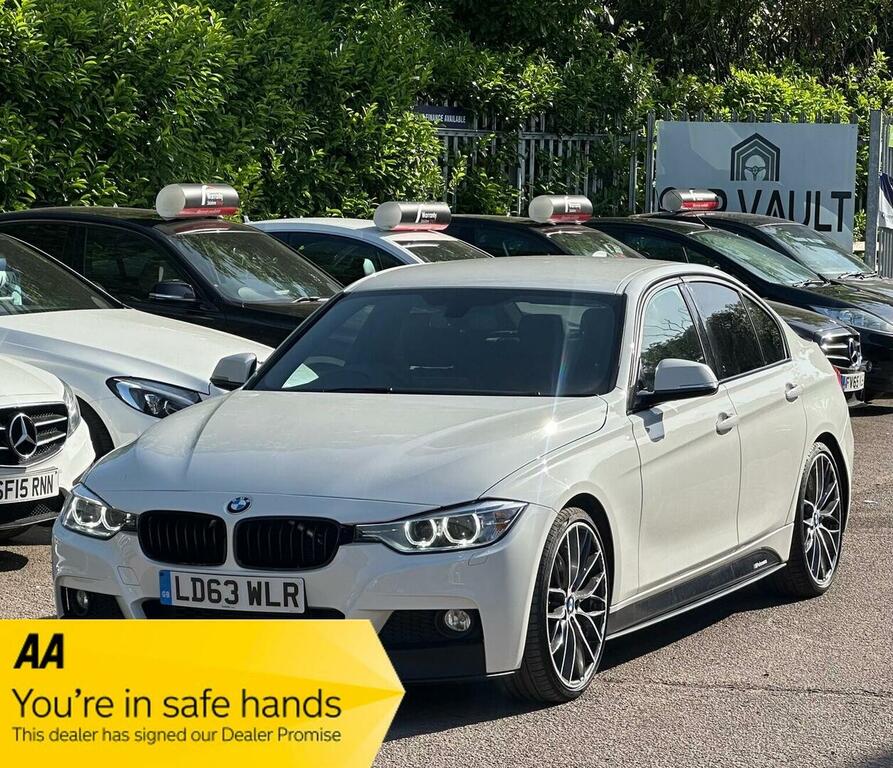 BMW 3 Series Saloon 2.0 320D M Sport Euro 5 Ss 201 White