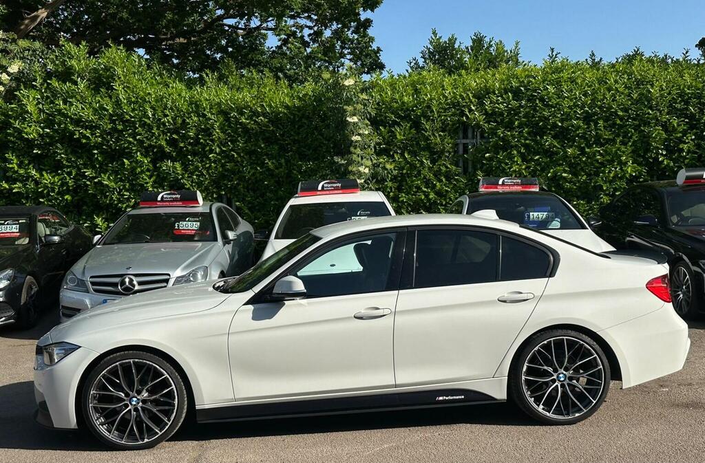 BMW 3 Series Saloon 2.0 320D M Sport Euro 5 Ss 201 LD63WLR White #6