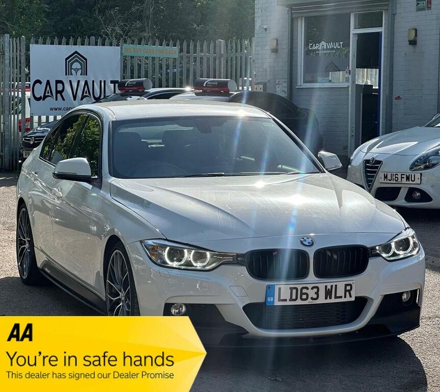 BMW 3 Series Saloon 2.0 320D M Sport Euro 5 Ss 201 LD63WLR White #3
