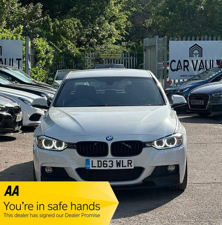 BMW 3 Series Saloon 2.0 320D M Sport Euro 5 Ss 201 LD63WLR White #2
