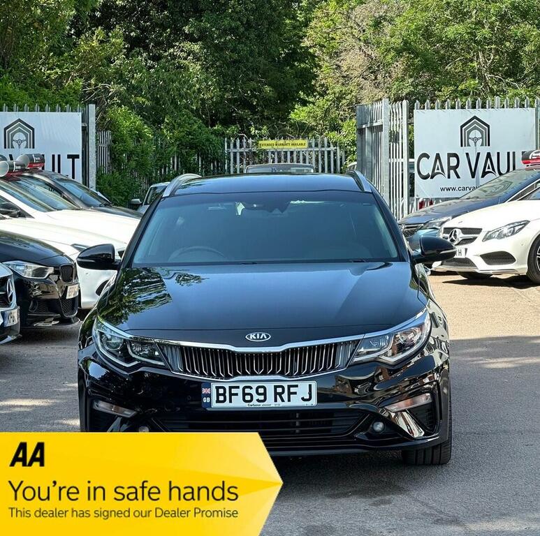 Kia Optima Estate 1.6 Crdi 3 Sportswagon Dct Euro 6 Ss Black #2