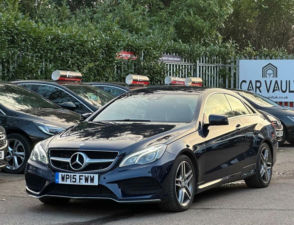 Mercedes-Benz E Class Coupe 3.0 E350d V6 Bluetec Amg Line G-tronic Euro WP15FWW Blue #5