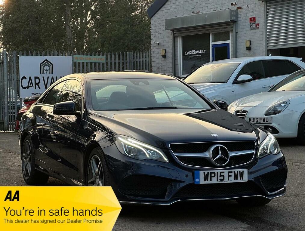 Mercedes-Benz E Class Coupe 3.0 E350d V6 Bluetec Amg Line G-tronic Euro WP15FWW Blue #3