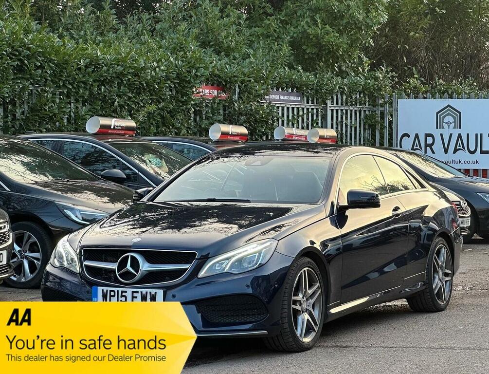 Mercedes-Benz E Class Coupe 3.0 E350d V6 Bluetec Amg Line G-tronic Euro Blue