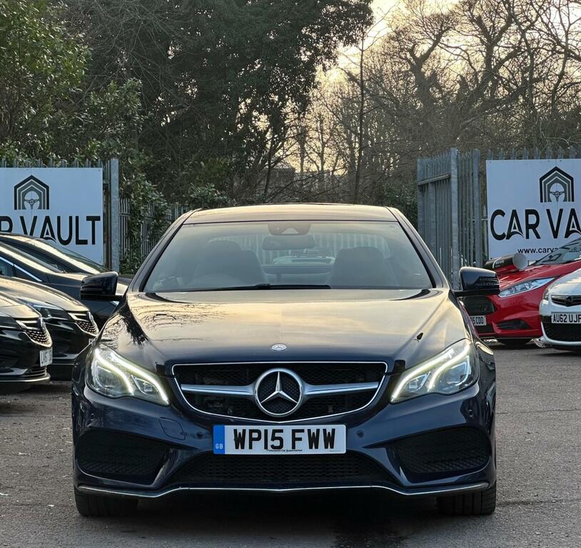Mercedes-Benz E Class Coupe 3.0 E350d V6 Bluetec Amg Line G-tronic Euro WP15FWW Blue #4