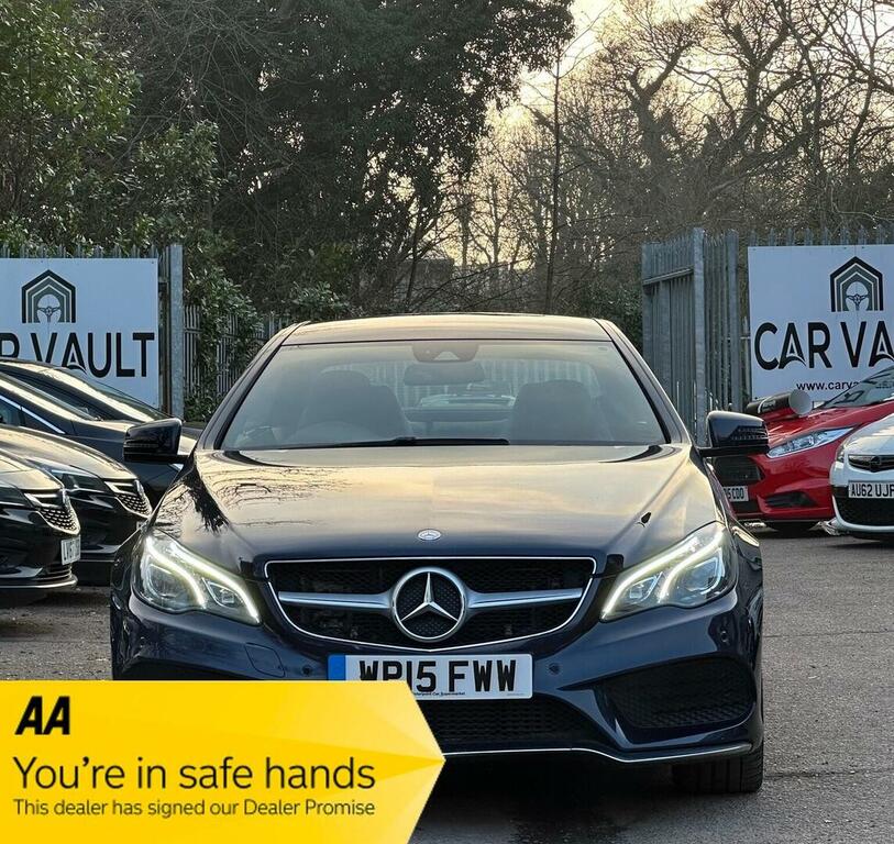 Mercedes-Benz E Class Coupe 3.0 E350d V6 Bluetec Amg Line G-tronic Euro WP15FWW Blue #2