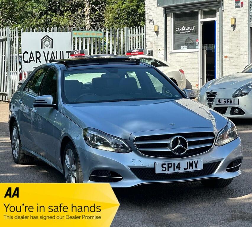 Mercedes-Benz E Class Saloon 2.1 E220 Cdi Se G-tronic Euro 5 Ss SP14JMV Silver #3