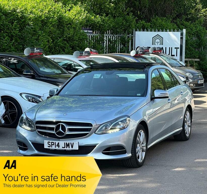 Mercedes-Benz E Class Saloon 2.1 E220 Cdi Se G-tronic Euro 5 Ss Silver