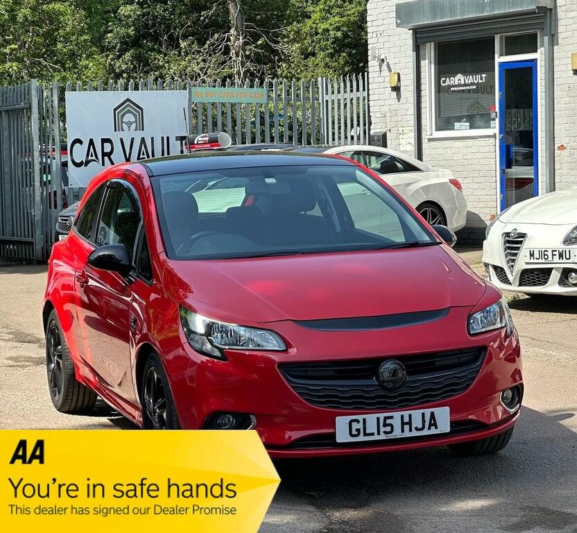 Vauxhall Corsa Hatchback 1.2I Limited Edition Euro 6 201515 GL15HJA Red #4