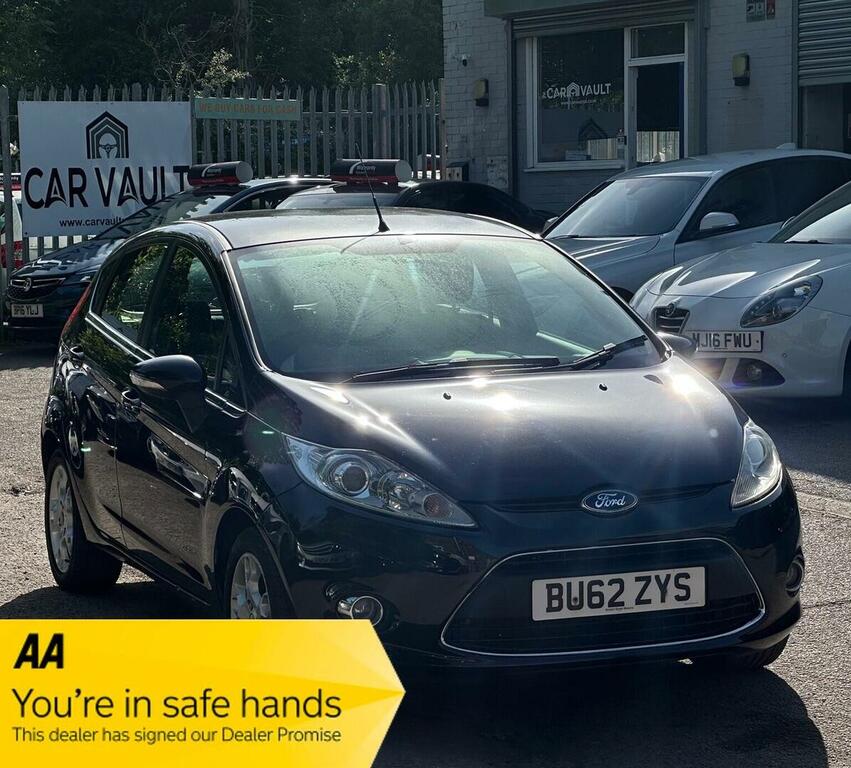 Ford Fiesta Hatchback 1.4 Zetec 201262 BU62ZYS Black #3