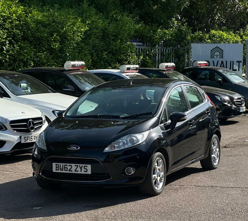Ford Fiesta Hatchback 1.4 Zetec 201262 BU62ZYS Black #5