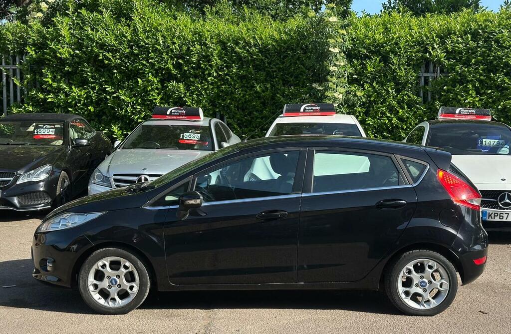 Ford Fiesta Hatchback 1.4 Zetec 201262 BU62ZYS Black #6
