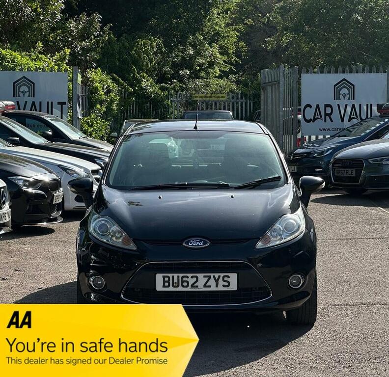 Ford Fiesta Hatchback 1.4 Zetec 201262 BU62ZYS Black #2