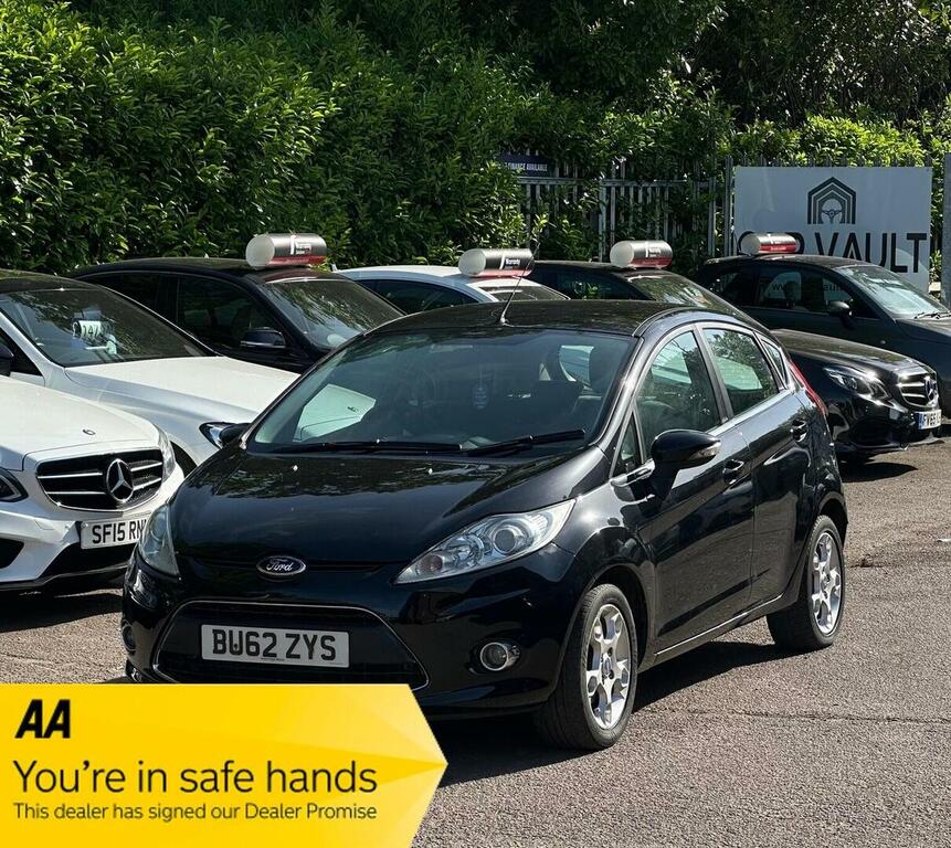 Ford Fiesta Hatchback 1.4 Zetec 201262 Black