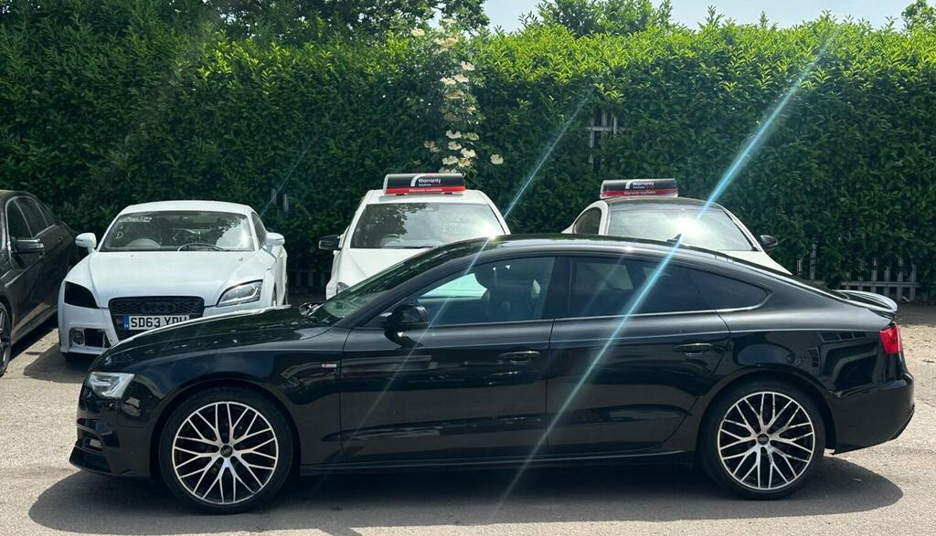 Audi A5 Hatchback 2.0 Tdi Black Edition Plus Sportback Mul KW15ZNY Black #6