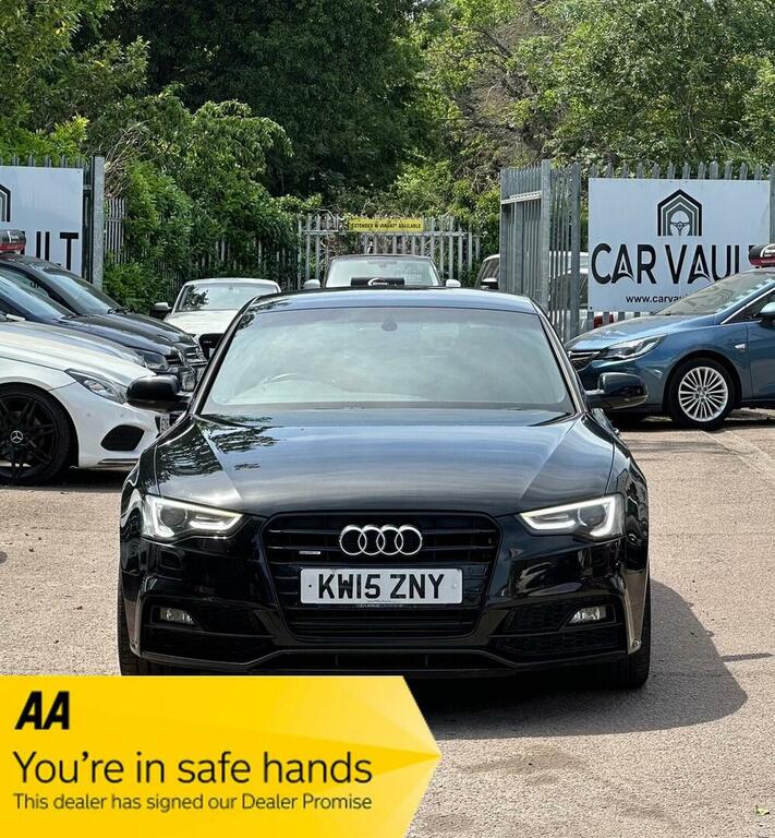 Audi A5 Hatchback 2.0 Tdi Black Edition Plus Sportback Mul KW15ZNY Black #2