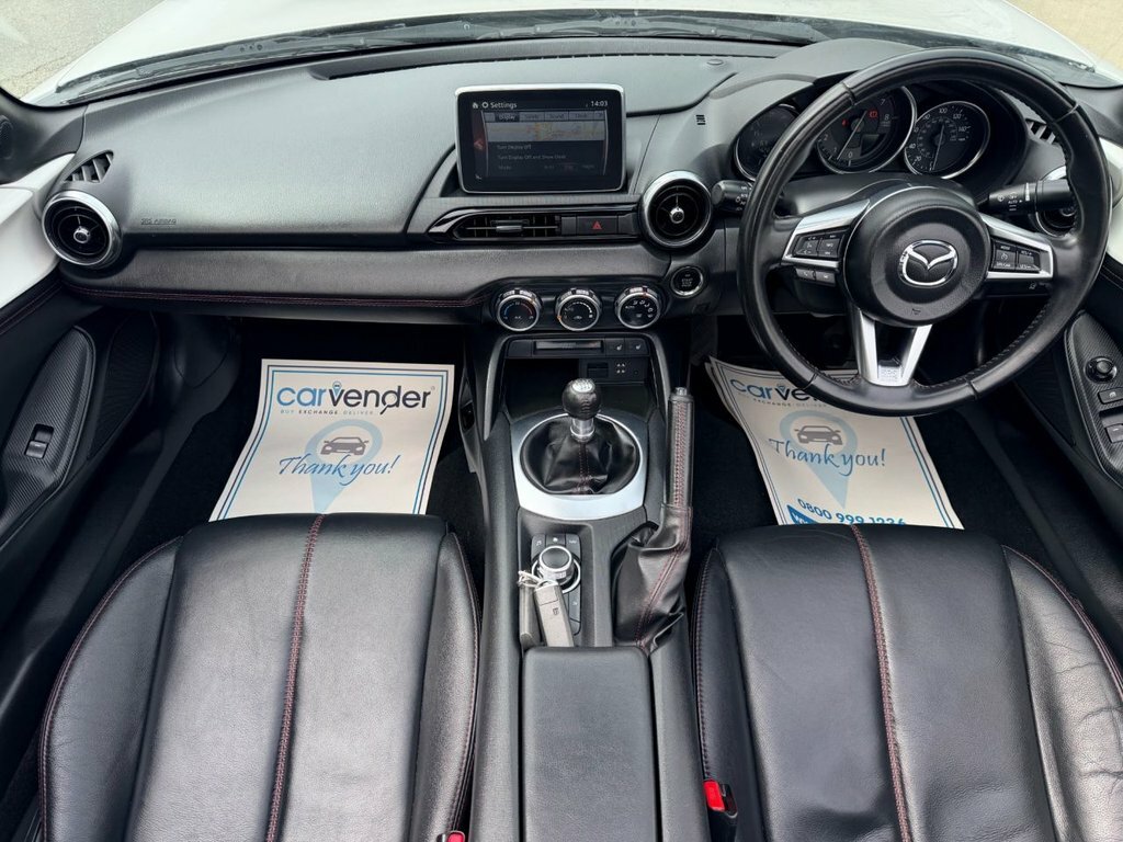Mazda MX-5 2L Sport Nav NU16LRX White #4