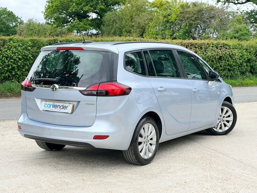 Vauxhall Zafira Tourer 1.4L Design Silver #4