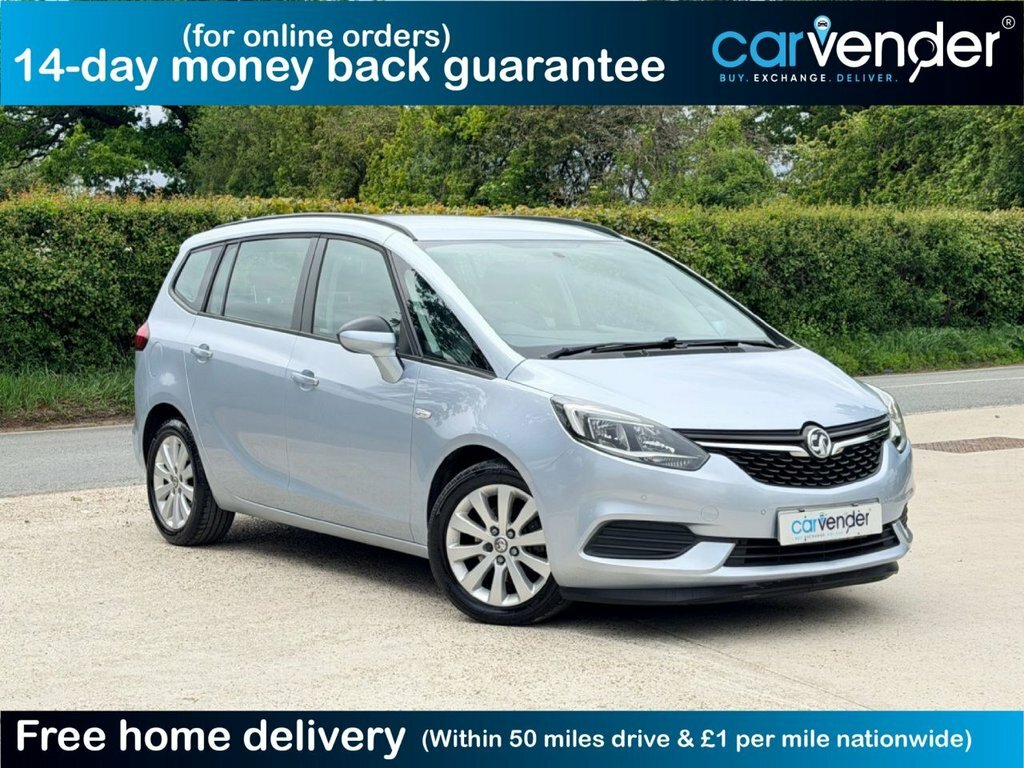 Vauxhall Zafira Tourer 1.4L Design Silver