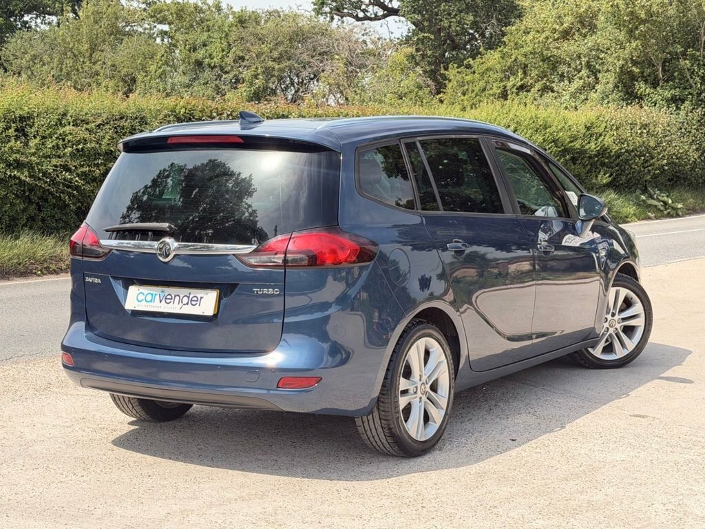 Vauxhall Zafira Tourer 1.4L Sri Nav Blue #4